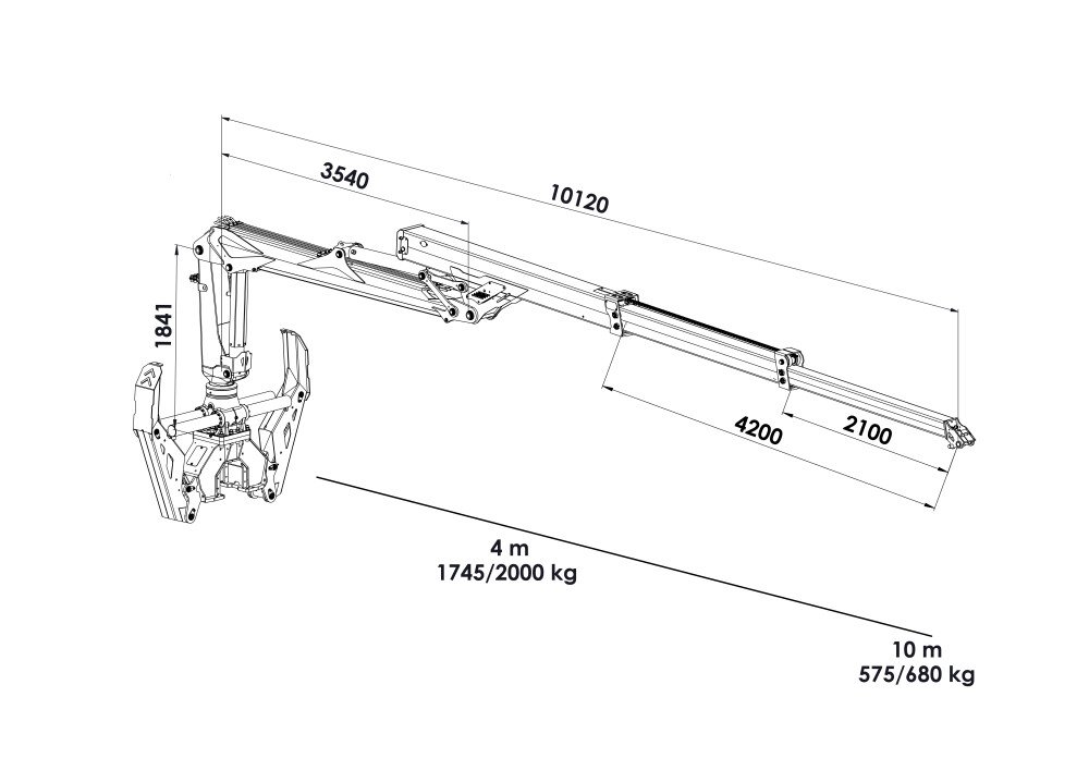 Hidromanipuliatorius PALMS X100 - Image 3