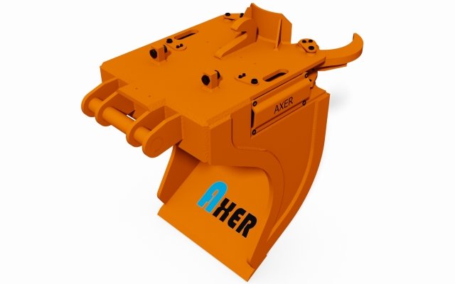 Stulpų sodinimo kaušas Axer PP 25