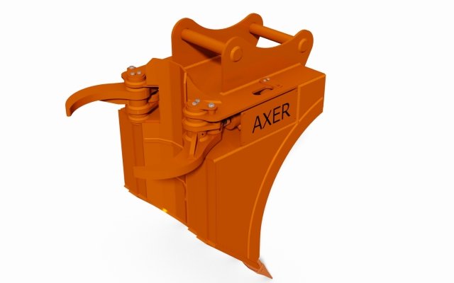 Multifunkcinis kaušas su žnyplėmis Axer PP 15