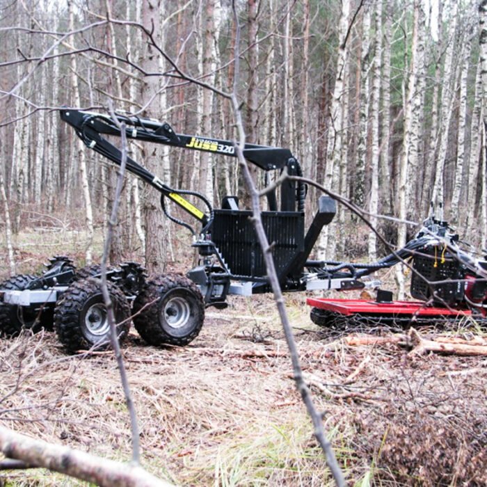 Medvežė – priekaba „Vahva Jussi 4x4“ 320