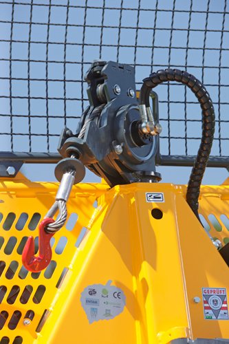 Troso išvyniojimo mechanizmas UNIFOREST